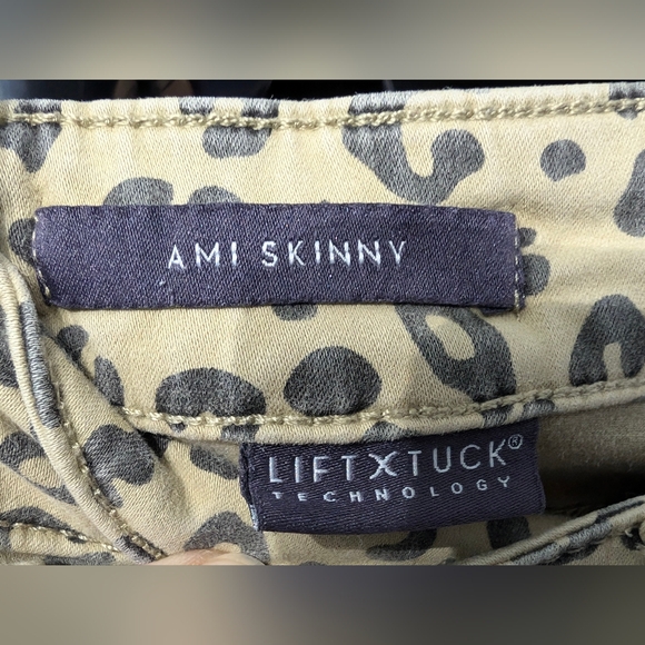 Stretchy Leopard Print Skinnys - Picture 3 of 7